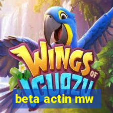 beta actin mw