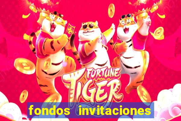 fondos invitaciones de bingo para editar