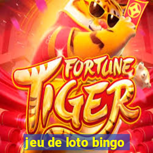 jeu de loto bingo