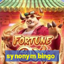 synonym bingo