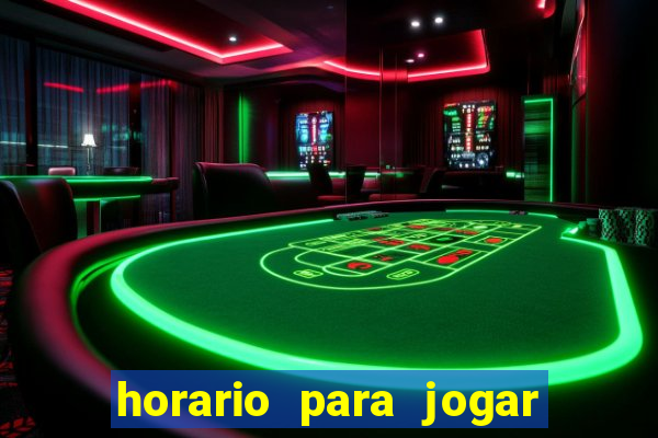 horario para jogar fortune mouse