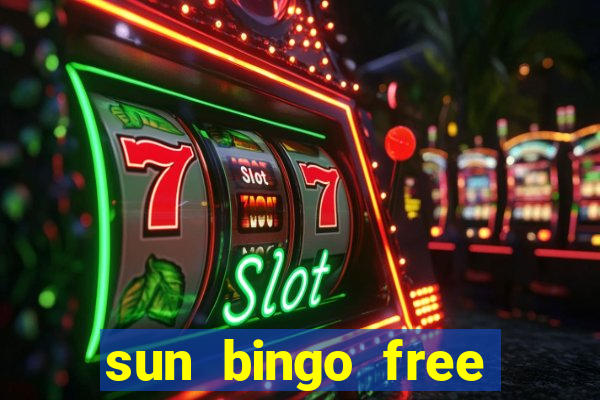 sun bingo free spins code