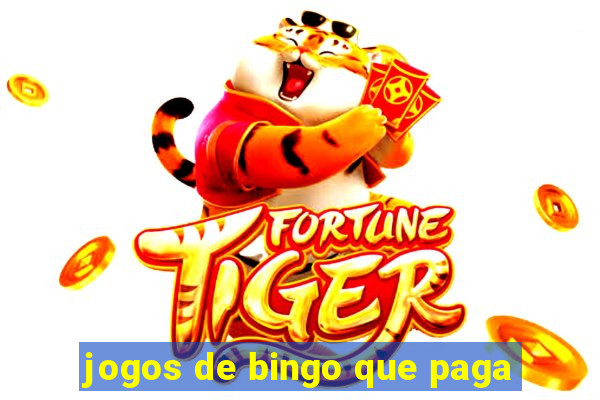 jogos de bingo que paga