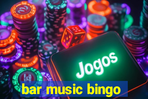 bar music bingo