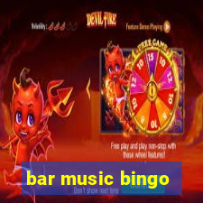 bar music bingo