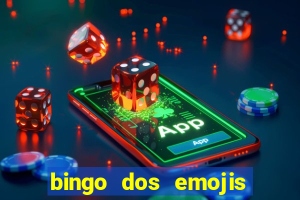 bingo dos emojis para imprimir